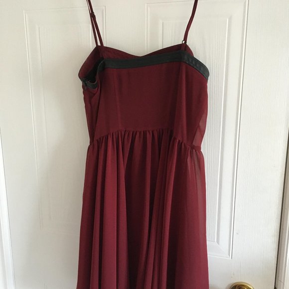 Red Floaty Dress - Picture 2 of 3